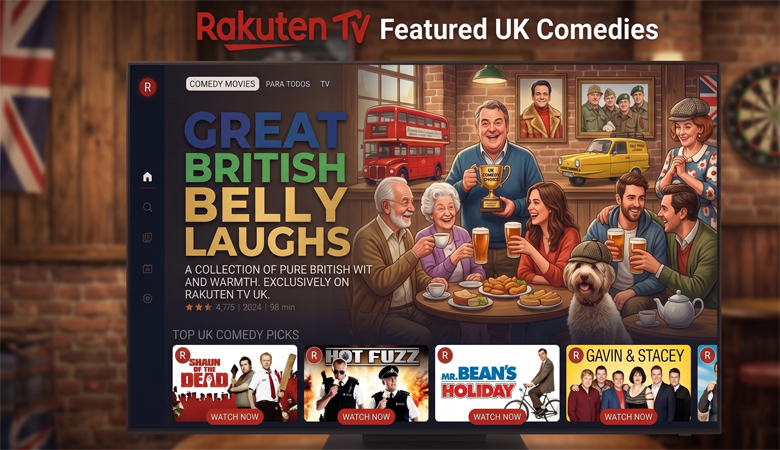 Rakuten TV – Comedy Movies UK